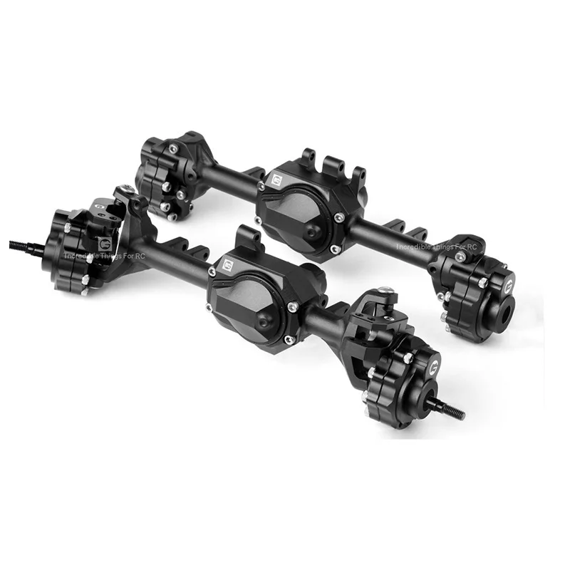 CAR Aluminium Steel Alloy Front And Rear Axle Housing For 1:10 Traxxas TRX-4 RC