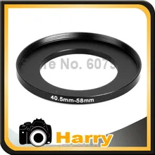 Камера шаг вверх фильтр кольцо 40,5 мм до 58 мм адаптер кольцо 40,5 мм-58 мм 40,5-58 мм