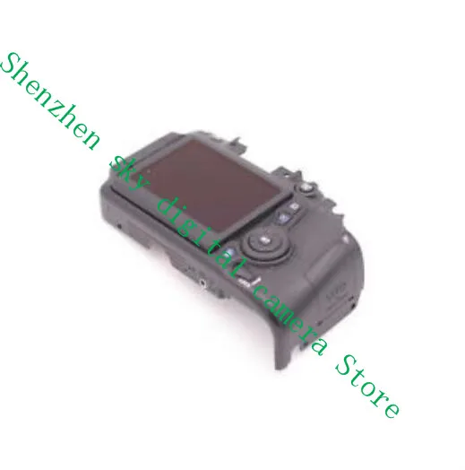 

95% NEW For Canon FOR EOS 70D Rear Shell Back Cover Assy With LCD Display Screen SD Card Door Button Flex Cable Repair Parts