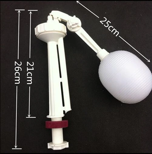 古いタイププラスチックトイレタンクボールで入口弁1 2 または2センチフロートボール用制御水位 Toilet Ball Float Ball Valve Toilettoilet Float Valve Aliexpress