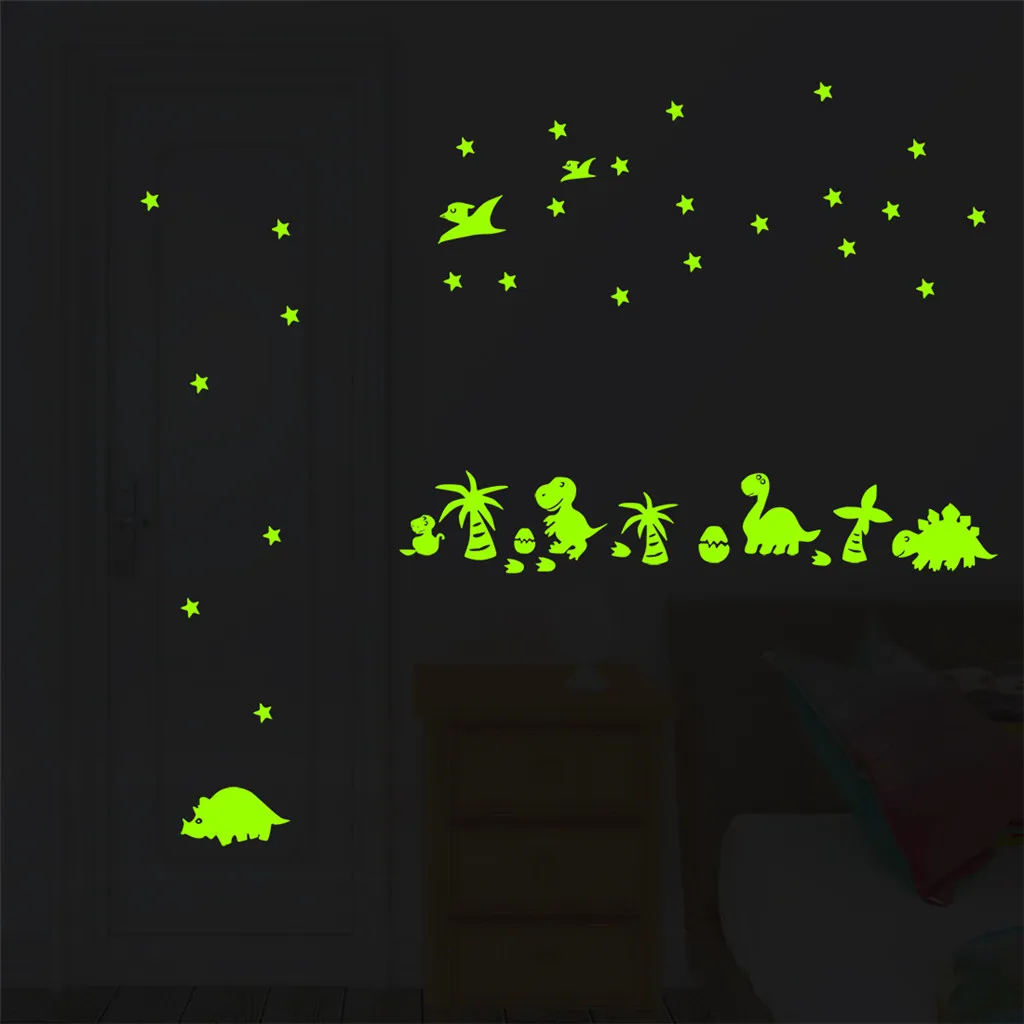 

Mobile Creative Wall Affixed With Decorative Wall Window Decoration Luminous luminous glow sticker color #EW