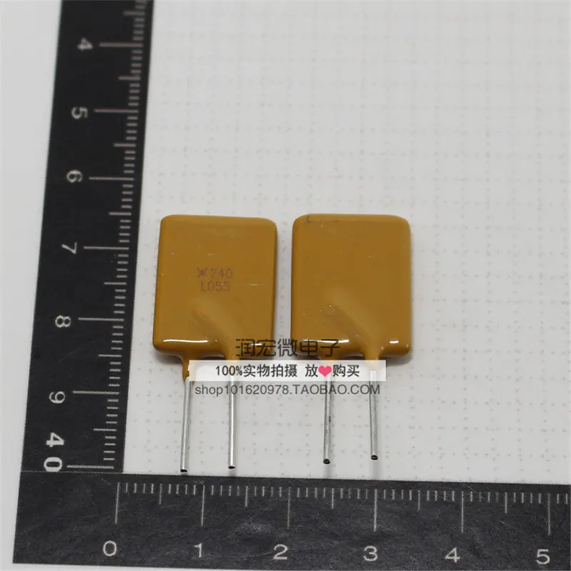 

10PCS/lot Self recovery fuse LVR055S LVR055 550MA 240V 0.55A PPTC
