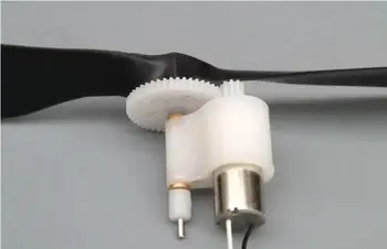 

1 set 716 hight quality 3.7v 45000rpm Coreless Motor with air wing and gear for air plane