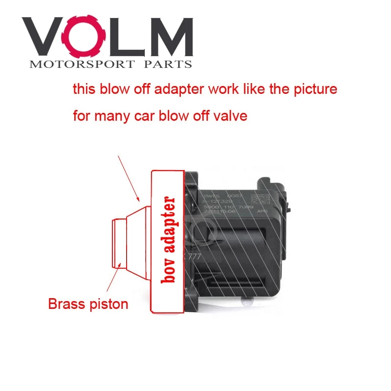 

auto DV Blow Off Diverter Valve adapter for vw GOLF mk5 mercedes ford 1.5t for volvo bov1155
