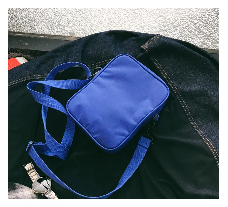 Menghuo Brand New Fashion Women Handbag Panelled Shoulder Bag Leisure Nylon Men Messenger Bag Female Crossbody Bags for Boys Bag00_29-1_28