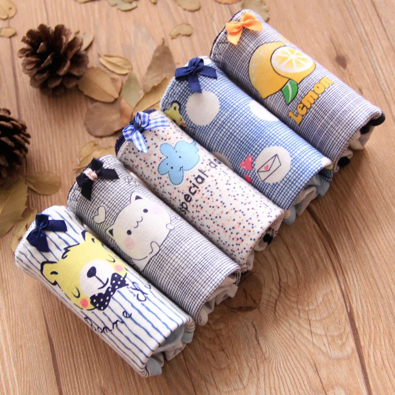 

10pcs one lot mix colors Kids Girl Underwear Boxer Girl Underwear Kids 8048