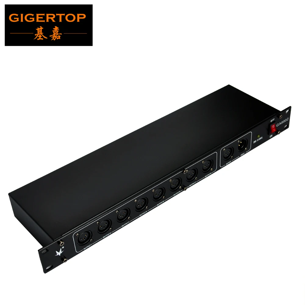 Free Shipping 8 CH DMX Splitter DMX512 Light Controller Dimmer Stage Light Signal Amplifier Splitter 8 way DMX Distributor Free Shipping 8 CH DMX Splitter DMX512 Light Controller Dimmer Stage Light Signal Amplifier Splitter 8 way DMX Distributor