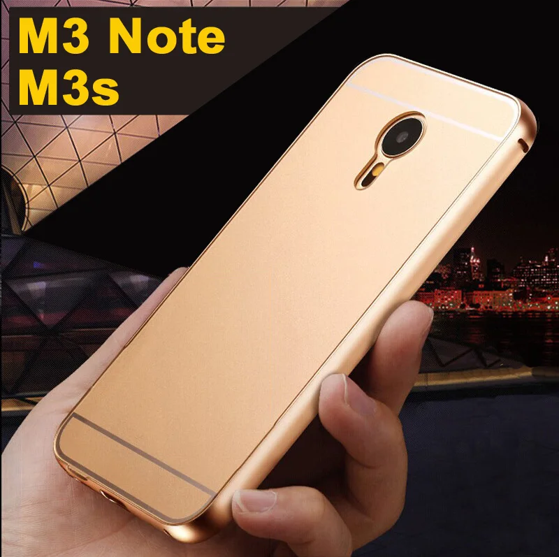 

Case For Meizu m3s case cover m3 s m 3 note pro Aluminum Metal Frame Acrylic Meizu m3 note Cover NEW
