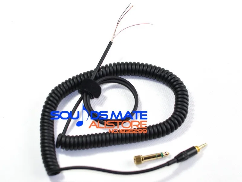 DJ Headphone Cable Wire Cord Line For Audio Technica M40 M50 M30 M35 ATH SX1 M20X M50 Replacement Part 1m 3m
