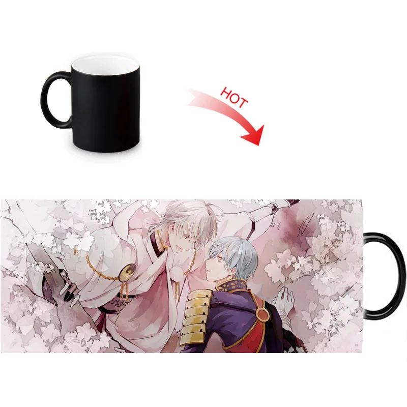 Touken Ranbu печатные цветные кружки для дома фарфоровые чайные чашки молока