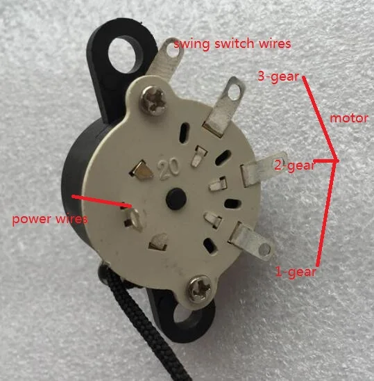 Fw40 F3 Fw40 8a 3 Gears Switch Replacement For Midea Wall Mounted