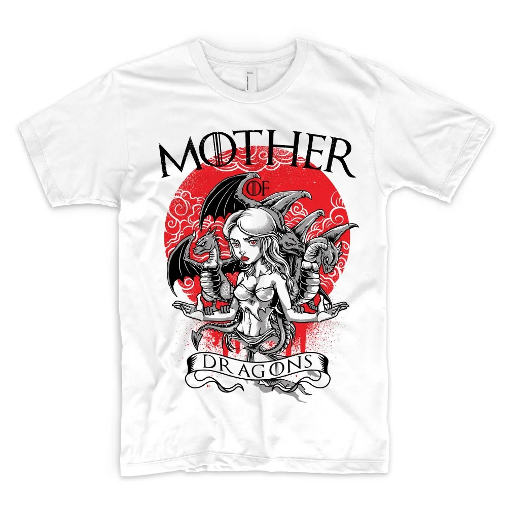 2019 Summer Hot Sale Mother Of Dragons T Shirt Khaleesi Games Of