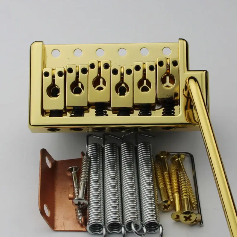 

Vintage Style Tremolo Guitar Bridge BS201 Gold