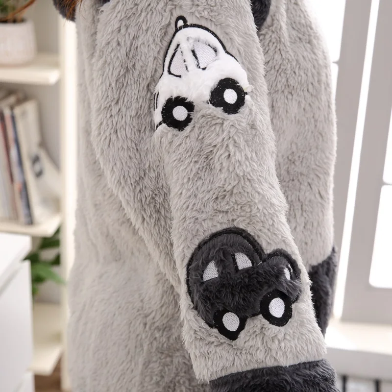 2019 Men's Thicken Warm Pajama Sets Couples Winter Soft Flannel Pijama Cars Printing Long Sleep Lounge Coral Velvet Women Pyjama 2019 Men's Thicken Warm Pajama Sets Couples Winter Soft Flannel Pijama Cars Printing Long Sleep Lounge Coral Velvet Women Pyjama