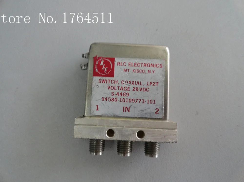 

[BELLA] RLC S-4489 DC-18GHZ SPDT 28V