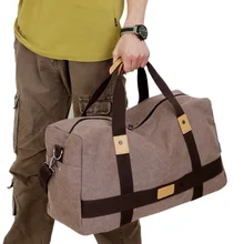 Винтажная Военная полотняная спортивная сумка, мужские дорожные сумки, мужской чемодан для поездок, большая дорожная сумка для выходных