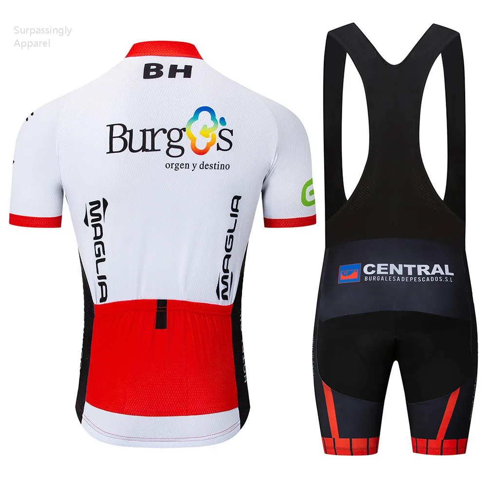 2019 في الهواء الطلق الرياضة الموالية بورغ روبا Ciclismo مايوه فريق BH الدراجات جيرسي مجموعة ملابس الدراجة دورة الملابس مجموعات MTB دراجة 12D