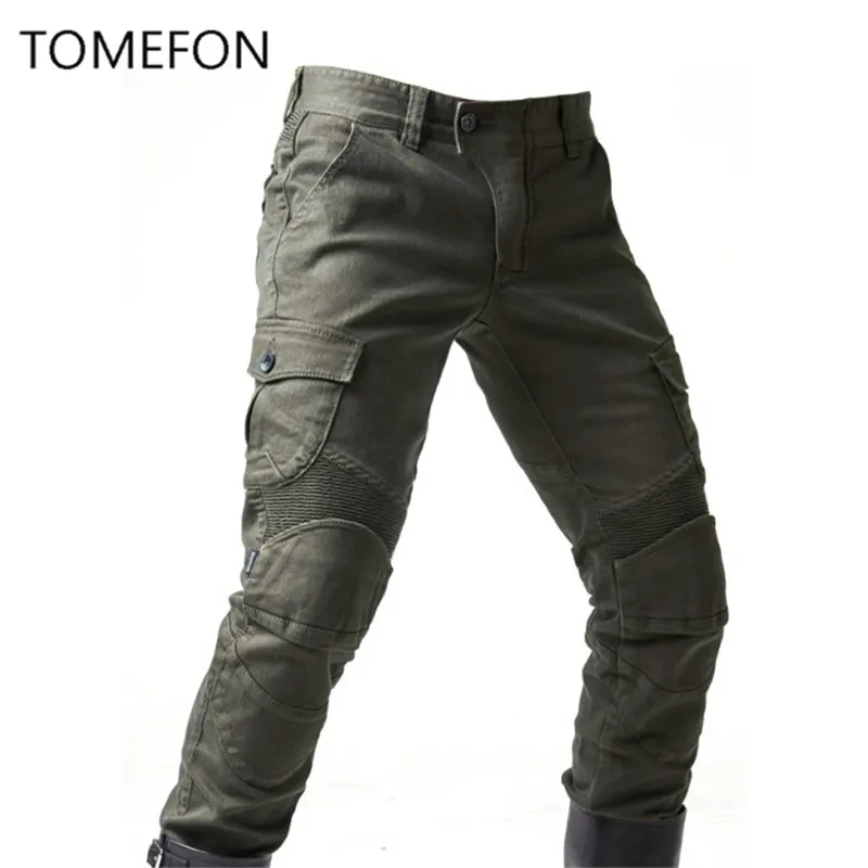 Price MOTORPOOL Komine UGB 02 Slacks Jeans Motorcycle Ride Jeans Leisure Loose Version With Knee Pads Knight Pants Summer Riding Pant