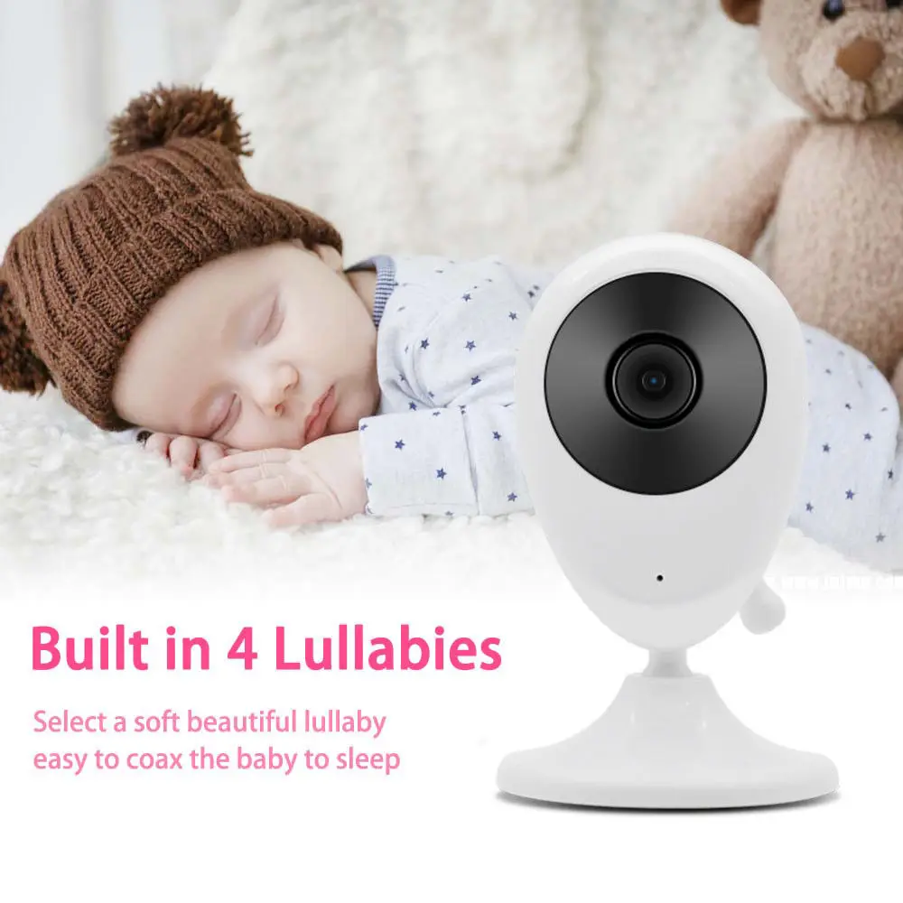 2,4 дюймов 2,4 ГГц беспроводной цветной видео монитор младенца высокого разрешения детская няня камера безопасности ночного Видения мониторинг
