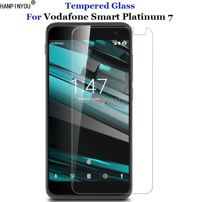 Для Vodafone Smart Platinum7 закаленное стекло 9 H 2.5D Премиум Защитная пленка для экрана Platinum