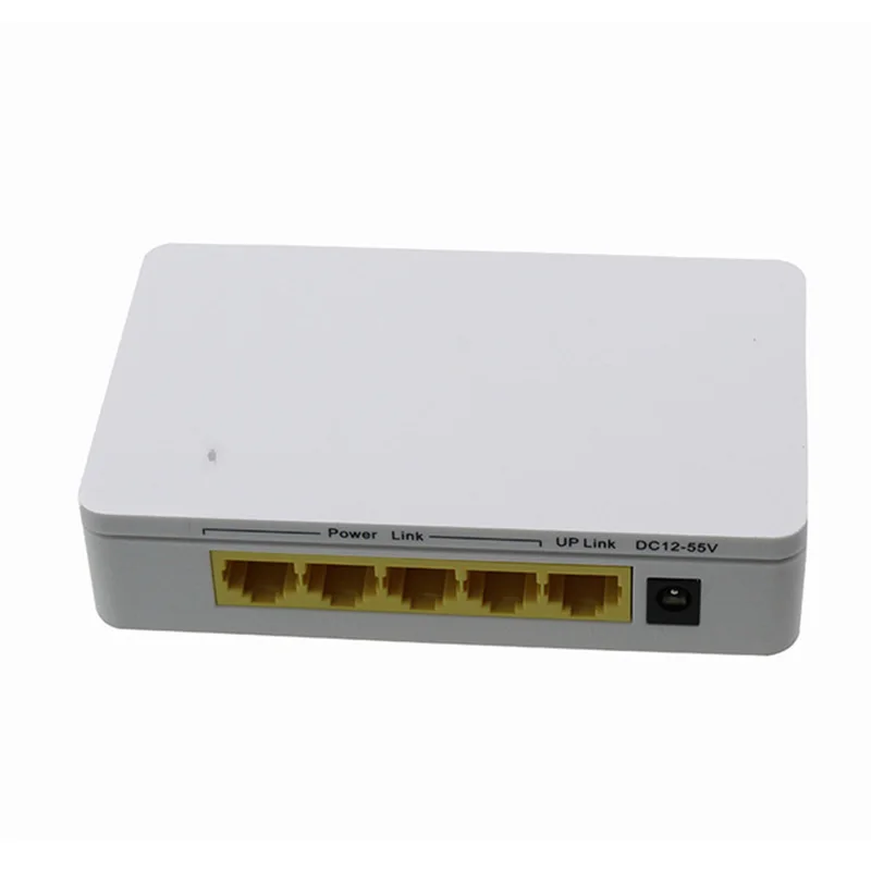

Hot Sell 5 Port POE Switch Router Fast Ethernet Switch For Network Camera Fast Ethernet Lan Networks 10/100Mbps Ethernet Switch