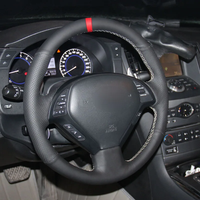 HuiER ручная работа строительный Красный Маркер для Infiniti G25 G35 G37 QX50 EX25 EX35 EX37 2008 2013