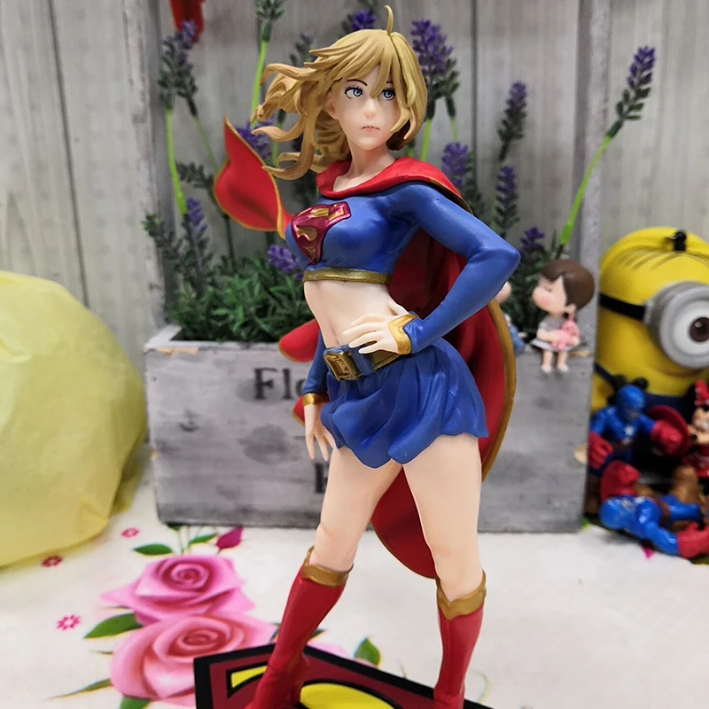 

Justice League DC Comics Super Girls Supergirl Figure Doll PVC Action Figure Collection Model Toy Gifts
