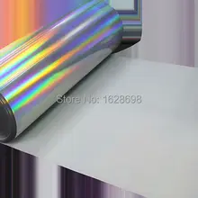 Цветная CDH-19spectrum голограмма, цветная ПЭТ Светоотражающая Виниловая пленка для теплопередачи, печать на заказ, светоотражающая пленка для теплопередачи