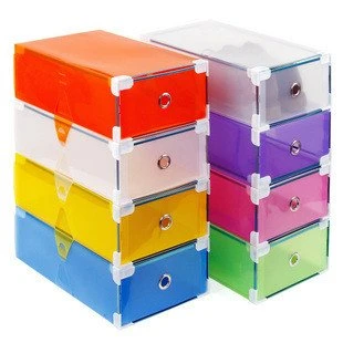Free Shipping Nice Hardcover Drawers Colorful Shoebox Transparent Crystal Pp Plastic Storage Box The Clear Plastic Shoe Boxes Shoe Box Australia Shoe Charmshoes With Leather Soles Aliexpress