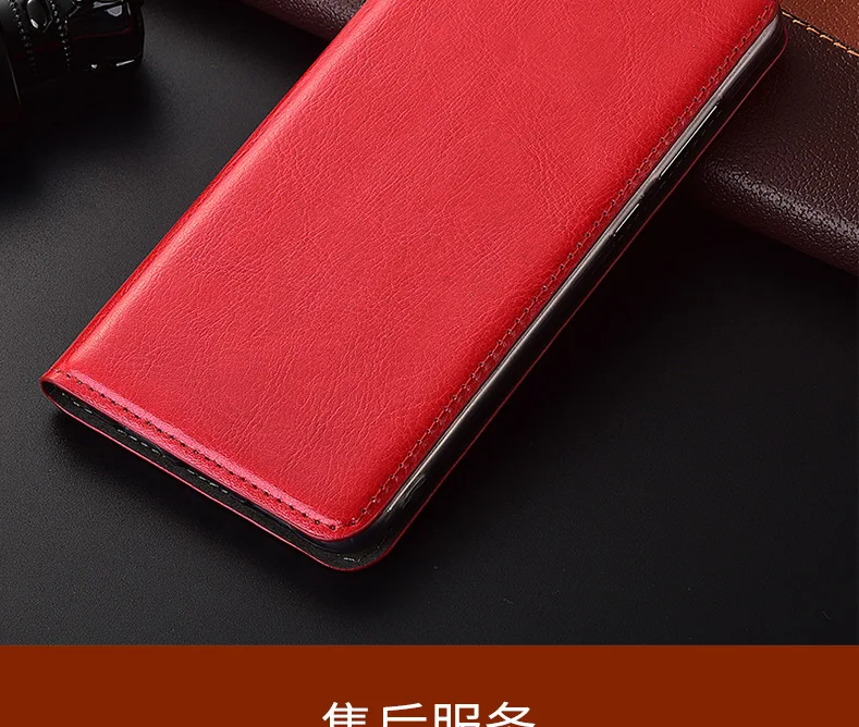 ND14 Genuine leather wallet phone bag for Xiaomi Redmi Note 7(6.3') wallet case for Redmi Note 7 Pro phone case with card slots