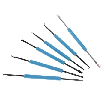 

New 6Pcs Welding Solder Soldering Station Iron Tool Electronic Heat Assist Set