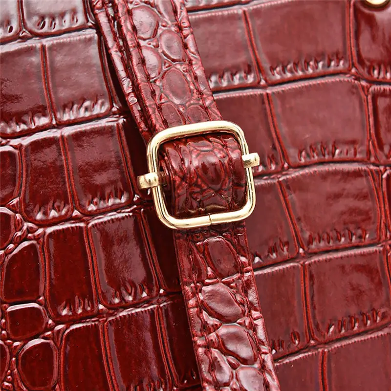  Fashion Women Wild Crocodile Pattern Handbag Crossbody Messenger Shoulder Bag bolso mujer sac a main torebki damskie 40AP1223