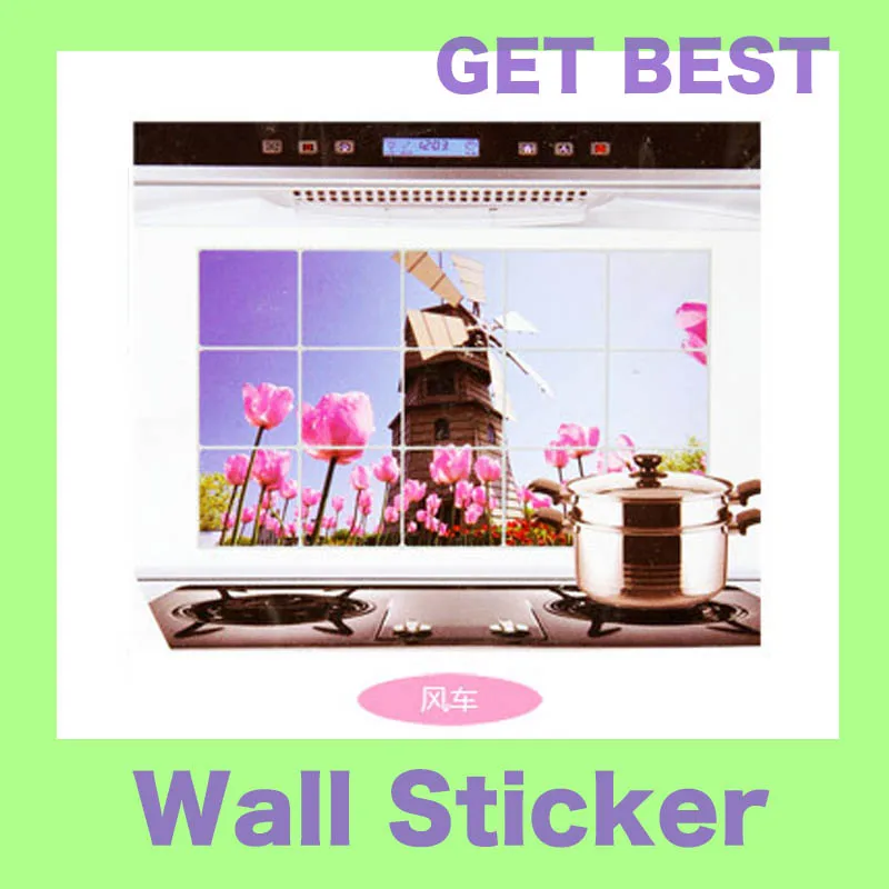 Наклейки для украшения кухонного шкафа из алюминиевой фольги|decorative stickers|tiles
