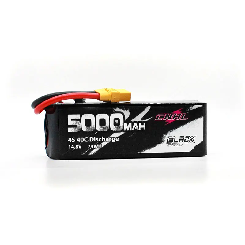 CNHL черная серия 5000mAh 4S 14,8 V 40C Lipo батарея