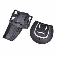 Черный полимерный, тактический пистолет правый ремень кобура Beretta для M9 M92 96