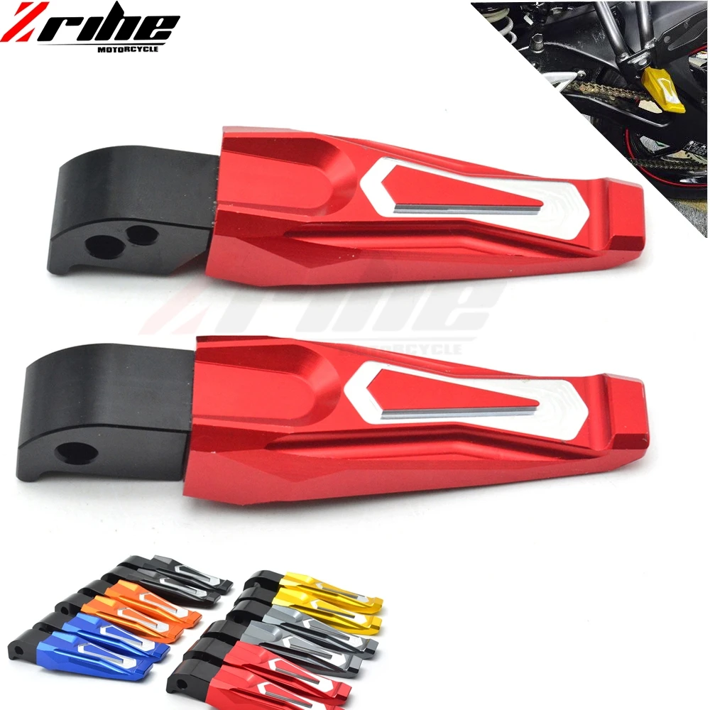 Red Motorcycle foot pegs motorbike footrest pegs foot pegs for yamaha