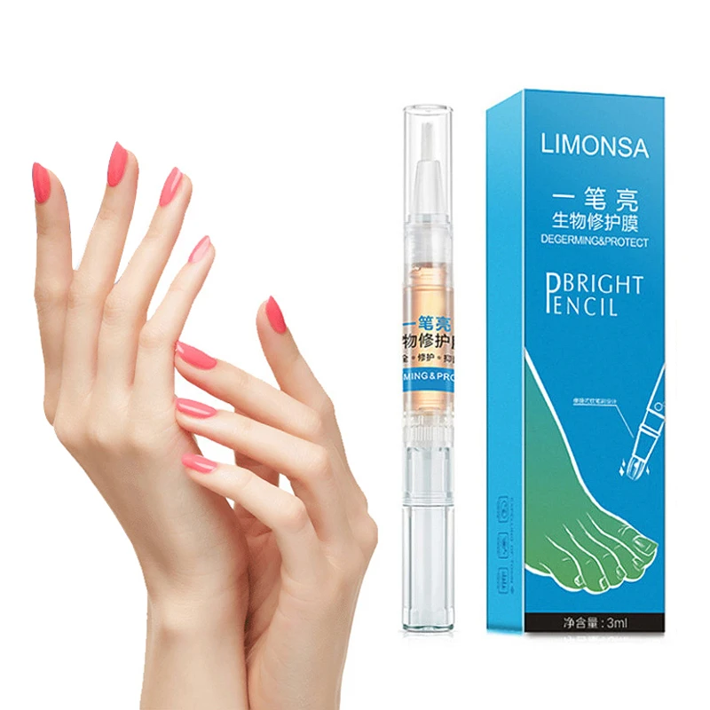 

3ML Nail Repair Pen Liquid Fungus Treatment Remover Protective Nail Nourishing Brightening Hand Foot Care TSLM2