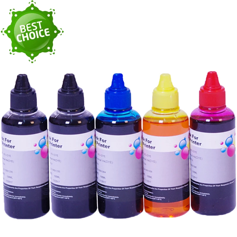 

5 PK Color for Canon PGI-525 CLI-526 Refill ink PGI 525 CLI 526 CISS refillable dye ink IP4850 IP4950 MG6150 MG6250 MG8150 MG825