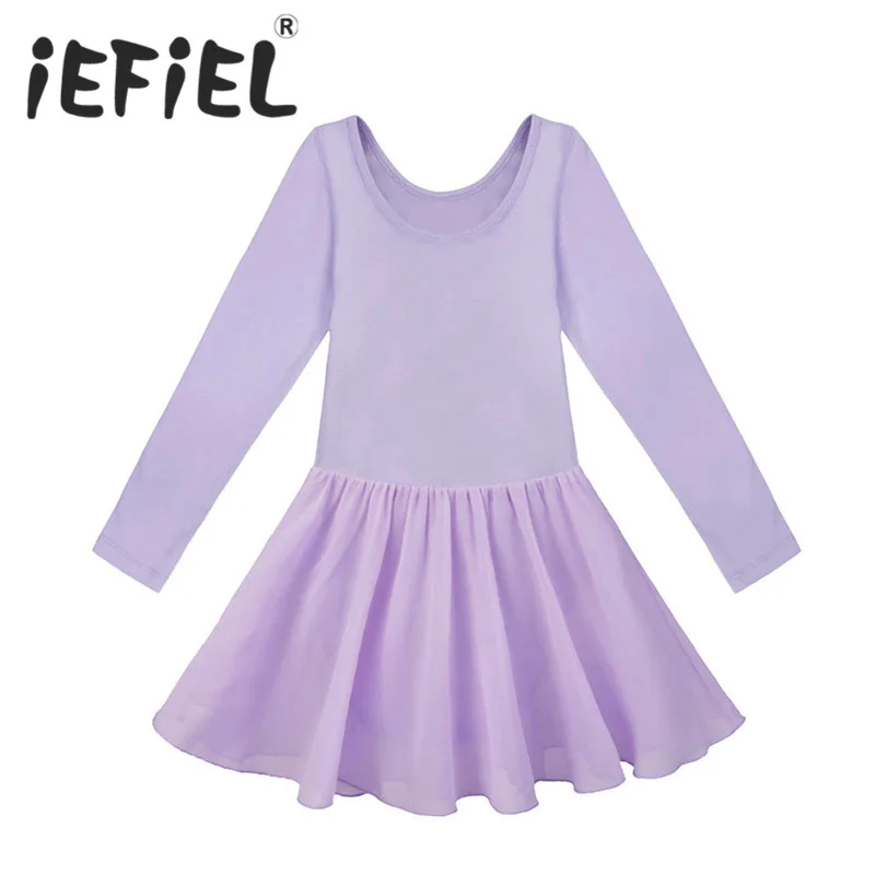 Girls Ballet Dress Children Dance Clothing Ballet Costumes Leotard Dancewear 2-12Y