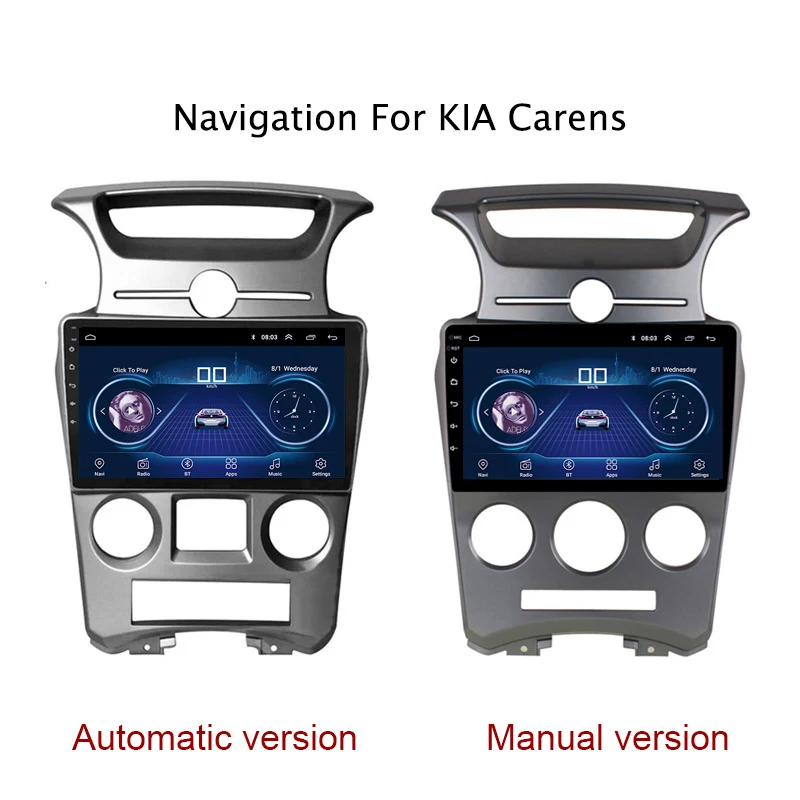 Excellent 9inch IPS and 2.5D Touch Screen Android 8.1 Car DVD GPS Navigation for Kia Carens 2007 2008 2009 2010 2011 Radio Audio Stereo 10