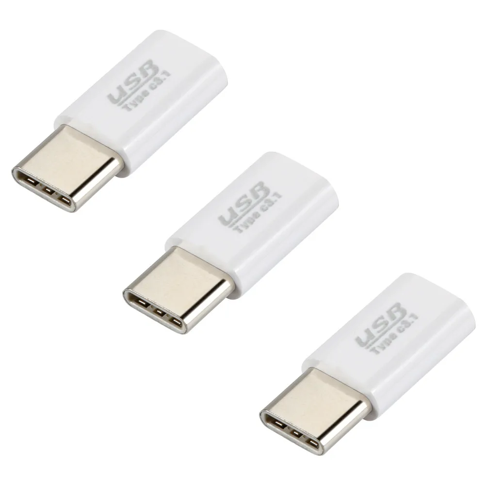 USB-C type-C 3,1-Micro USB адаптер для зарядки данных для lenovo ZUK Z2 huawei P9 Plus Honor 8 Xiaomi mi5 mi4c nexus 6P oneplus