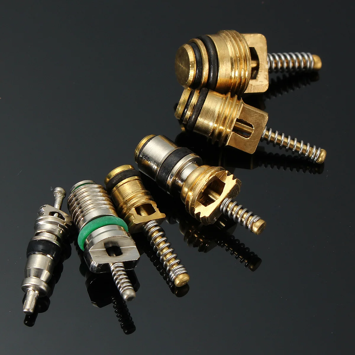 золотник латунный автомобильный. золотники для шин. ). золотник для вентиля (ниппель), tech vh430/1 (100 шт. клапан золотник ниппель пневмовала.