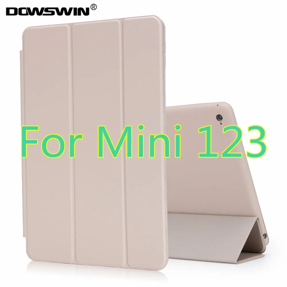 Чехол для ipad mini 4, чехол из искусственной кожи с магнитной для ipad mini 1 2 3, 3-слойный смарт-чехол, для Apple ipad mini 4 чехол-подставка - Цвет: grey mini123