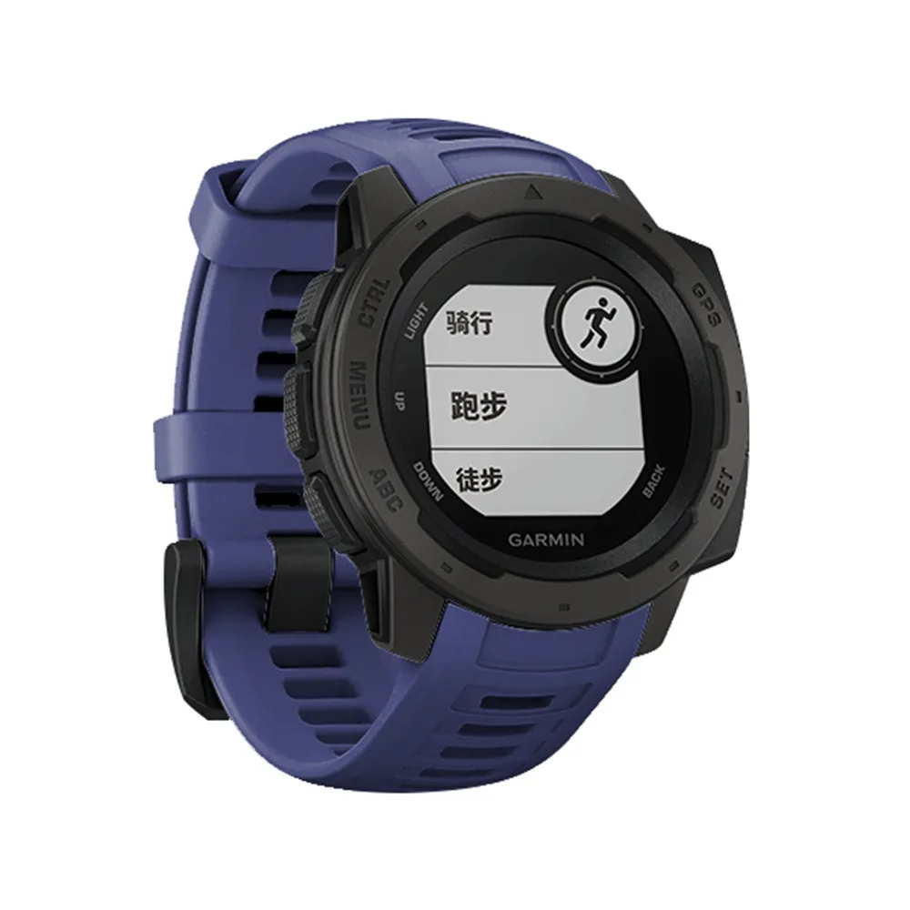 Ouhaobin Спорт Силиконовый ремешок для Garmin Инстинкт Спорт кремния eQuick выпуска замена ремешок смотреть полоса ремни l1204 #2