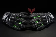 2016 New DUHAN cross country motorcycle gloves knight motorbike glove made of carbon fiber DS 06