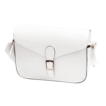

Women's handbag messenger bag preppy style vintage envelope bag shoulder bag high quality briefcase white