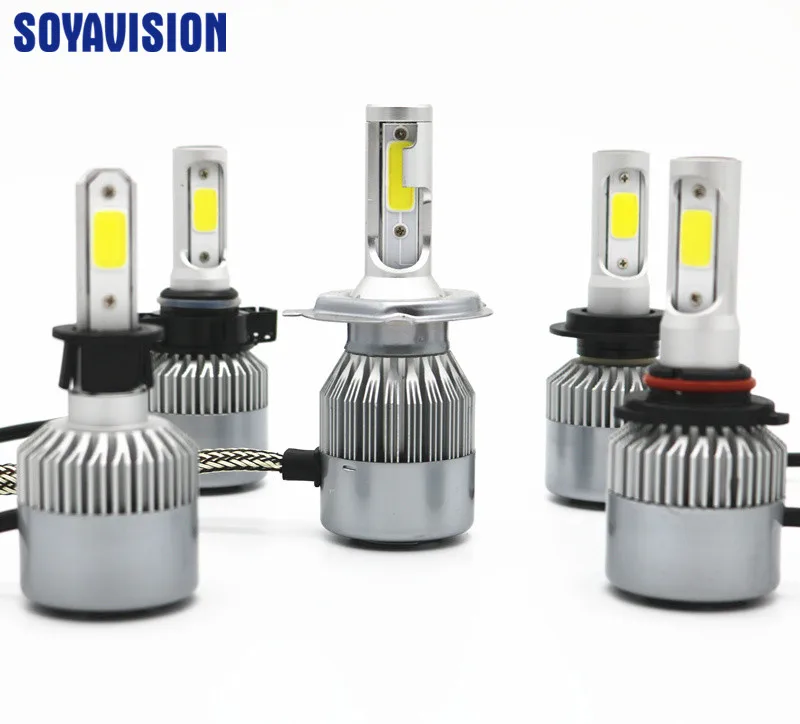 

H4 H1 H3 H7 H11 LED Headlight COB 60W Car Led Headlights Fog Light 6500K Auto Headlamp for Toyota/VW/Hyundai/Kia/Chevrolet/Mazda