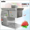XEOLEO Commercial Meat slicer Electric Meat Cutter Stainless steel Chopper meat3/2.5/4/5/6/7/8mm thickness 250KG/h 110/220V 550W 1