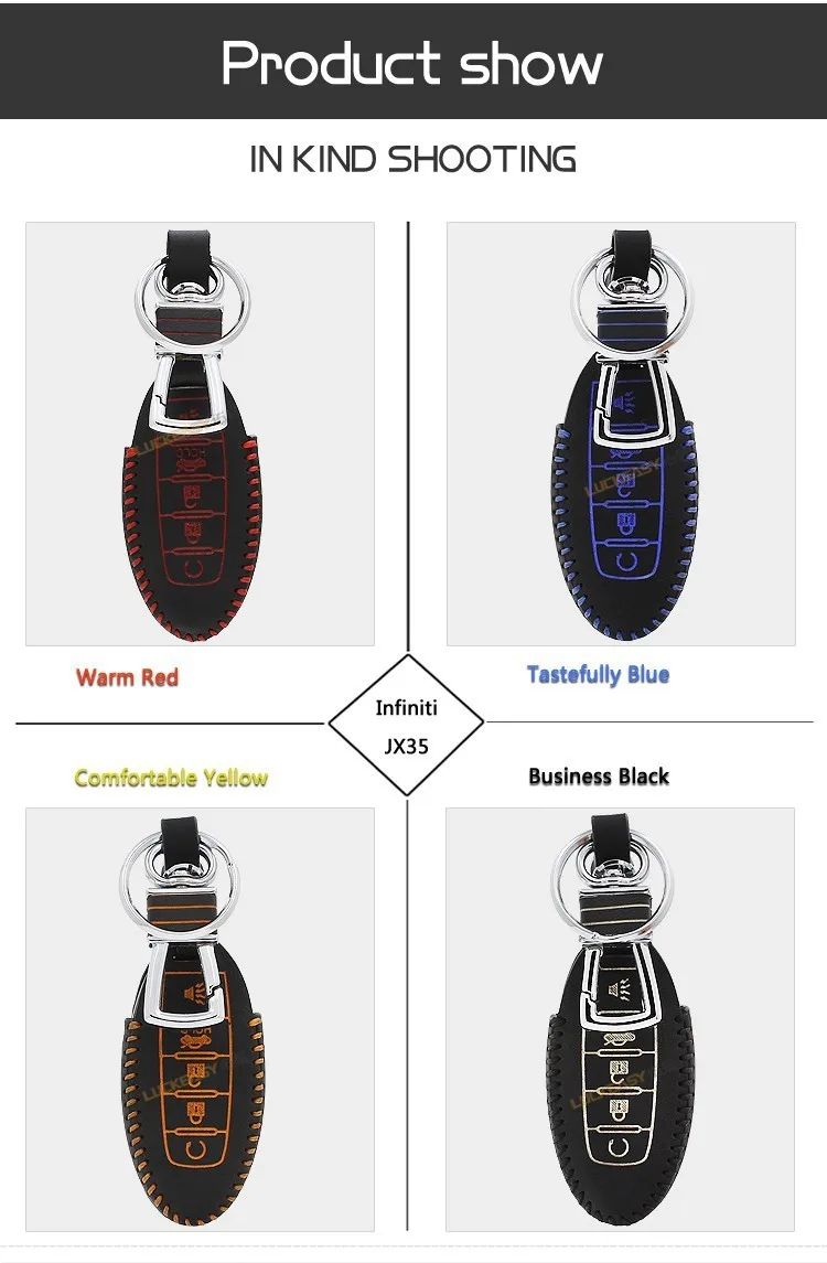 Кольцо для ключей 5 кнопок для infiniti/nissan jx35 Натуральная кожа ключа автомобиля сумка/держатель кошелька дистанционный ключ крышка