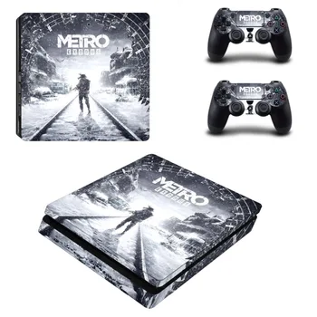 

Metro Exodus PS4 Slim Skin Sticker Decal for Sony PlayStation 4 Console and Controller PS4 Slim Skins Stickers Vinyl Accessories